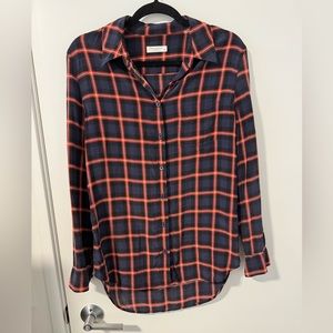 Equipment silk blouse size small